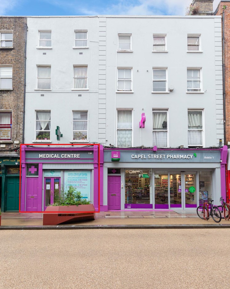 Medical Centre, 139 Capel Street, Dublin 1
